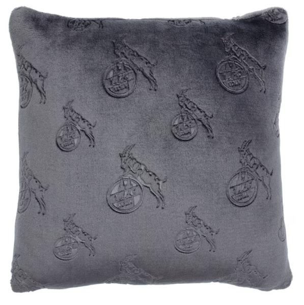 1. FC Köln - Kissen Allover Logo geprägt